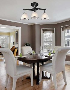 Потолочная люстра 9612 9612/3 хром/венге