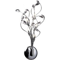 Бра 62185 06 2185 0181 05 chrome, white crystal ASFOUR