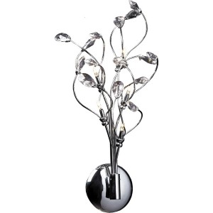 Бра 62185 06 2185 0181 05 chrome, white crystal ASFOUR