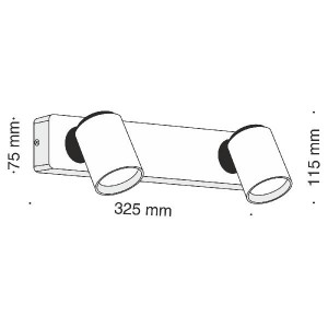 Спот Alliot SP317-CW-02-W