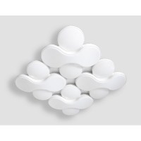 Потолочная люстра Orbital Granule FG1066/4 WH 208W D720*720