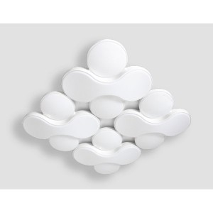 Потолочная люстра Orbital Granule FG1066/4 WH 208W D720*720