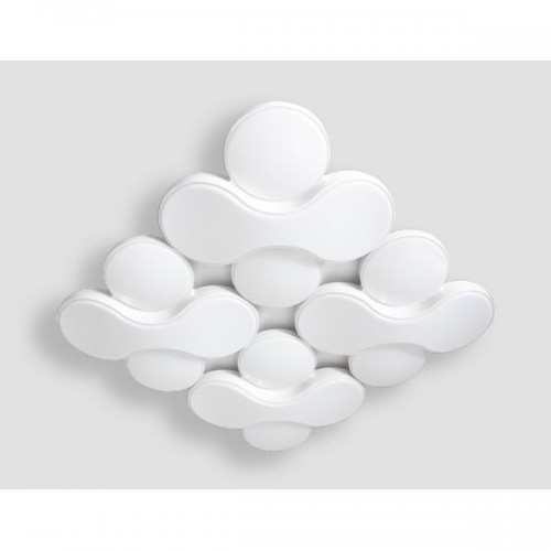 Потолочная люстра Orbital Granule FG1066/4 WH 208W D720*720