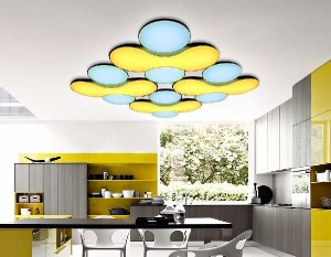 Потолочная люстра Orbital Granule FG1066/4 WH 208W D720*720