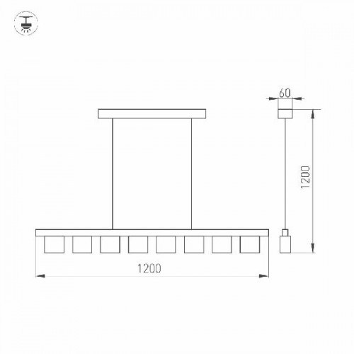 Подвесной светильник LEGACY 028832