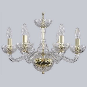 Подвесная люстра 1311 1311/6/165 G Cl/Clear/M-1F