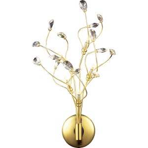 Бра 62185 06 2185 0381 05 gold, white crystal ASFOUR