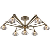 Потолочная люстра 907 907-07-53 antique brass
