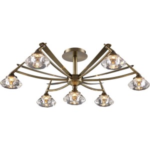 Потолочная люстра 907 907-07-53 antique brass