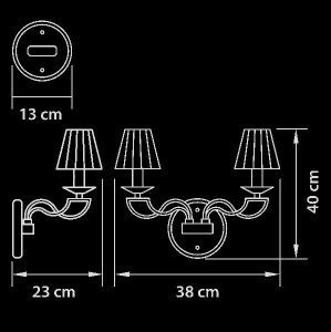 Бра ALVEARE 702622