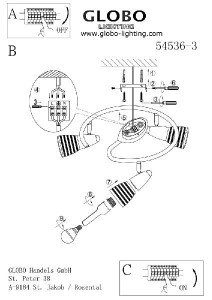 Спот Caleb 54536-3