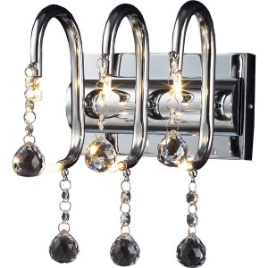 Бра 62310 06 2310 0181 06 chrome, white crystal ASFOUR