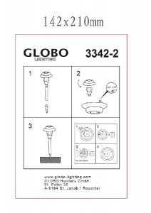 Грунтовый светильник Solar 3342-2