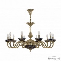 Подвесная люстра 7210 72101P/10/300 G P Amber-Blue/H-1J