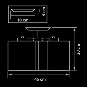 Потолочный светильник Nubi ondoso 802031