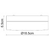 Потолочный светильник Aqua A3211PL-1SI