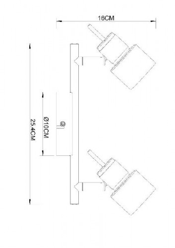 Спот Almach A1906PL-2WH