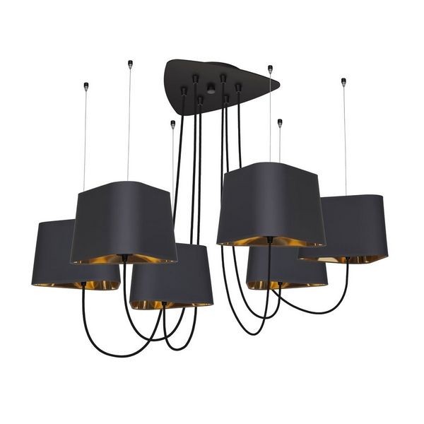 Подвесная люстра Nuage LOFT1167-6BL Подвесная люстра Nuage LOFT1167-6BL