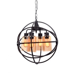 Подвесная люстра Stradi LDP 11509-4 BK