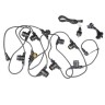 Гирлянда  UDL-K121 10/E27/5M 5C IP65 BLACK BELT-LIGHT