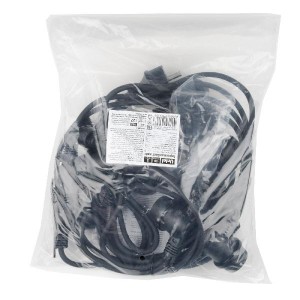 Гирлянда UDL-K121 10/E27/5M 5C IP65 BLACK BELT-LIGHT