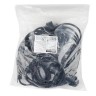 Гирлянда  UDL-K121 10/E27/5M 5C IP65 BLACK BELT-LIGHT