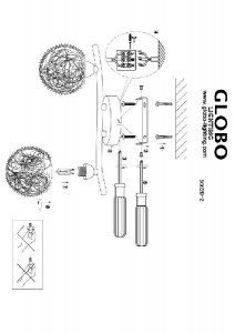 Настенно-потолочный светильник Enigma 56620-2