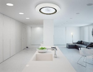 Потолочный светильник Orbital Crystal Sand FS1233 WH/SD 48W D390