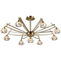 Потолочная люстра 907 907-09-53 antique brass