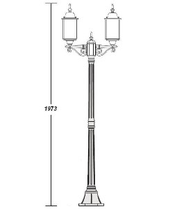 Наземный фонарь 64708 A Bl