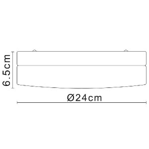 Потолочный светильник Aqua A3211PL-2SI