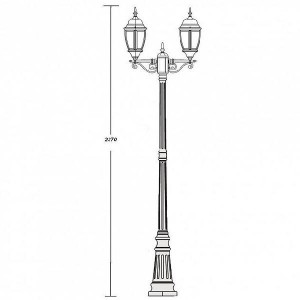 Наземный фонарь 91209L A Gb