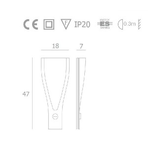 Настенный светильник TARGET AP.250.103