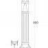 Наземный фонарь Sauro D15.554.000.LXD1L