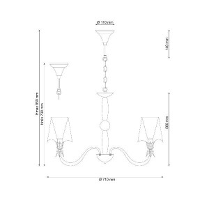 Подвесная люстра Siena SIENA 102.3