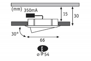 Точечный светильник 92092