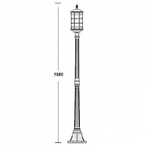 Наземный фонарь 81208 Gb