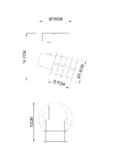 Спот Vici 54816-1