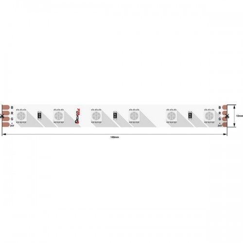 Светодиодная лента LUX DSG560-24-RGB-33