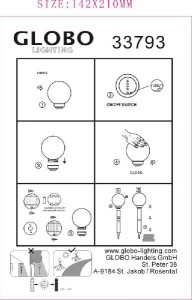 Грунтовый светильник Solar 33793