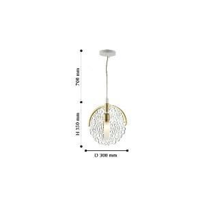 Подвесной светильник Fabia 2303-1P