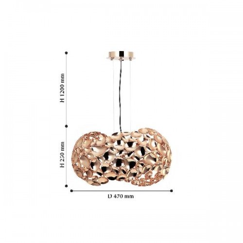 Подвесная люстра Gittus 2013-3PC