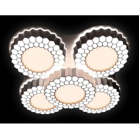 Потолочная люстра Orbital Hi-tech FH13/5 WH 160W D550*550