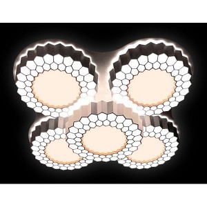 Потолочная люстра Orbital Hi-tech FH13/5 WH 160W D550*550