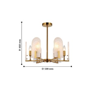 Потолочная люстра Scutum 2270-6P