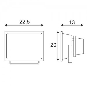 Прожектор уличный Rgb flood 231113