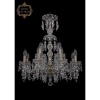 Подвесная люстра 11.23 11.23.8+4.200.XL-64.Br.Dr