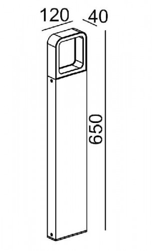 Наземный светильник Brisbane  Led W61865-650