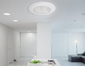 Потолочный светильник Orbital Crystal Sand FS1250 WH/SD 48W D390