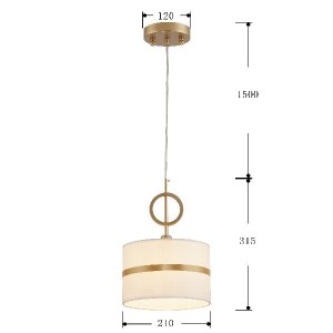 Подвесной светильник Mateo 2634-1P